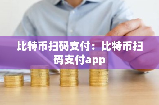 比特币扫码支付：比特币扫码支付app