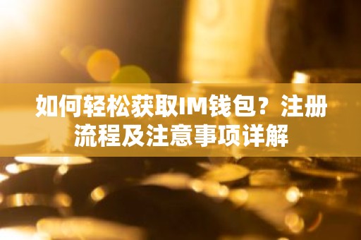如何轻松获取IM钱包？注册流程及注意事项详解