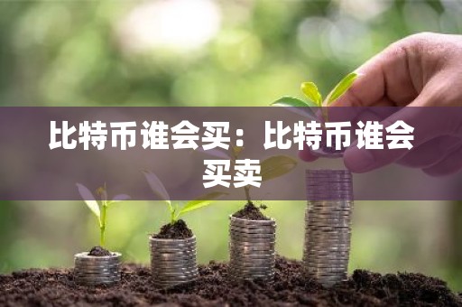 比特币谁会买：比特币谁会买卖