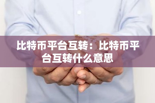 比特币平台互转：比特币平台互转什么意思