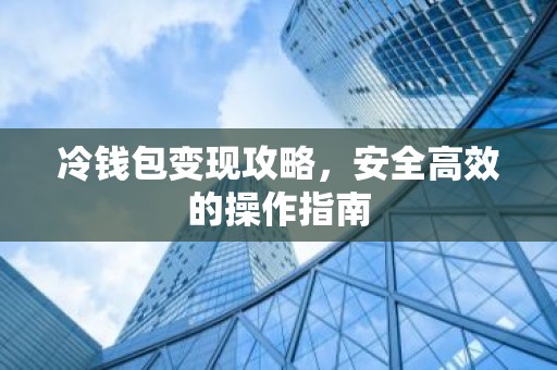 冷钱包变现攻略，安全高效的操作指南