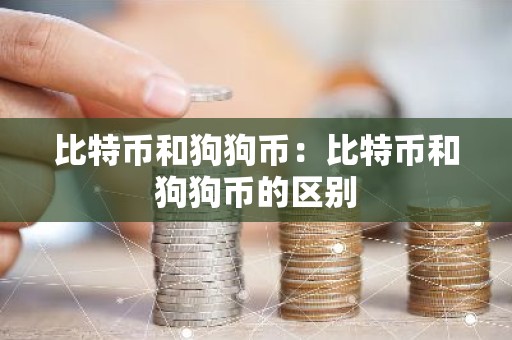 比特币和狗狗币：比特币和狗狗币的区别