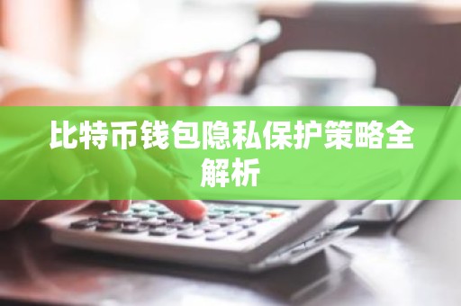 比特币钱包隐私保护策略全解析