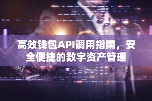 高效钱包API调用指南，安全便捷的数字资产管理