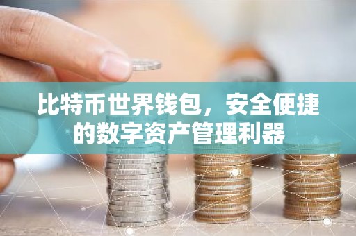 比特币世界钱包，安全便捷的数字资产管理利器