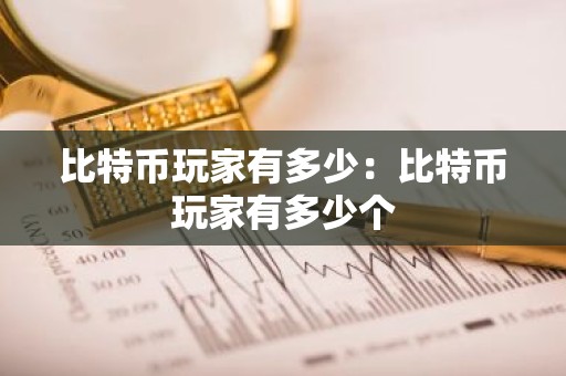比特币玩家有多少：比特币玩家有多少个