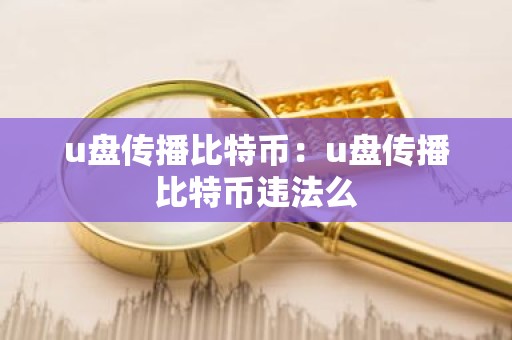 u盘传播比特币：u盘传播比特币违法么