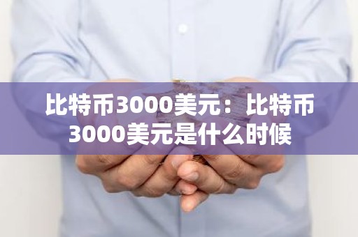 比特币3000美元：比特币3000美元是什么时候