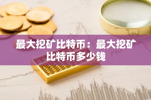 最大挖矿比特币：最大挖矿比特币多少钱