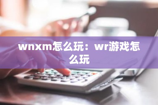 wnxm怎么玩：wr游戏怎么玩