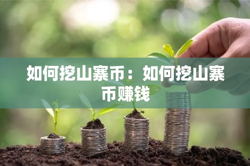 如何挖山寨币：如何挖山寨币赚钱