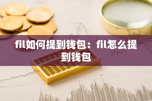 fil如何提到钱包：fil怎么提到钱包