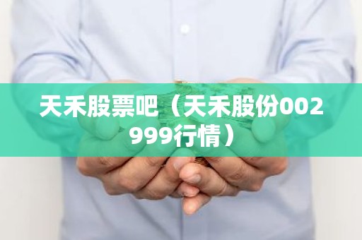 天禾股票吧（天禾股份002999行情）