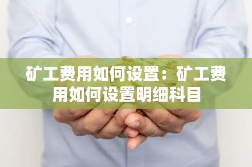 矿工费用如何设置：矿工费用如何设置明细科目