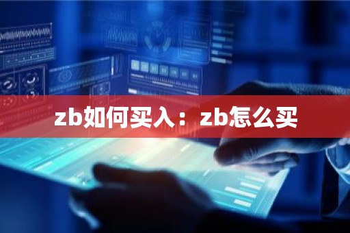 zb如何买入：zb怎么买