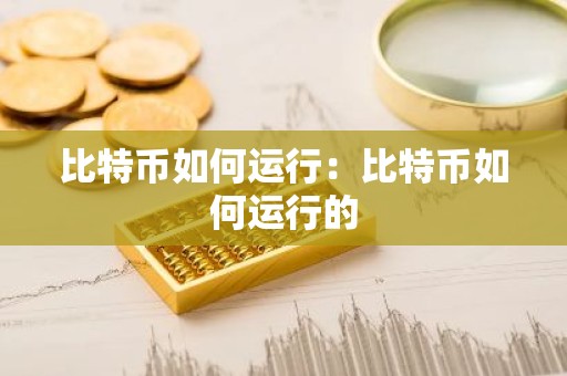 比特币如何运行：比特币如何运行的