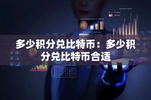 多少积分兑比特币：多少积分兑比特币合适