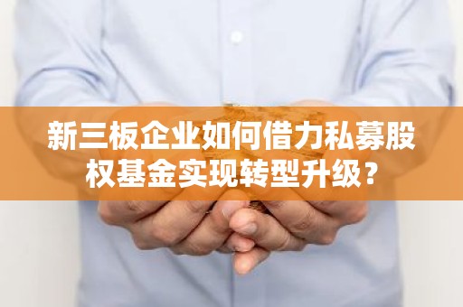 新三板企业如何借力私募股权基金实现转型升级？