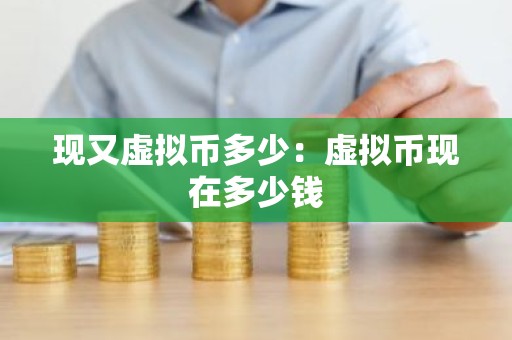 现又虚拟币多少：虚拟币现在多少钱