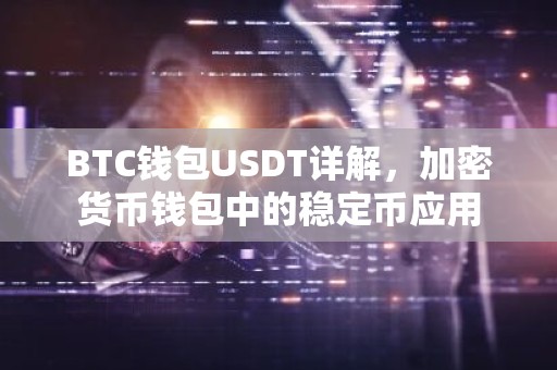 BTC钱包USDT详解，加密货币钱包中的稳定币应用