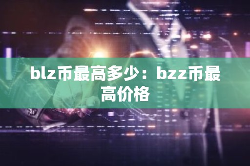blz币最高多少：bzz币最高价格