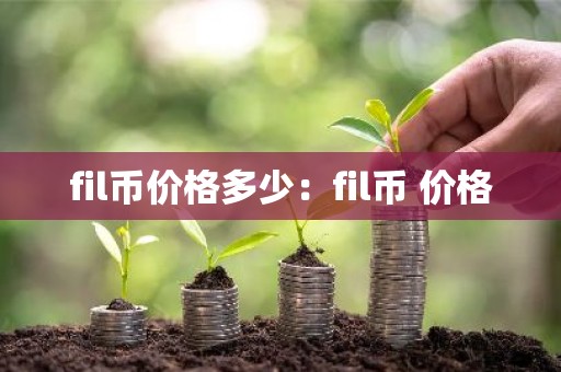 fil币价格多少：fil币 价格