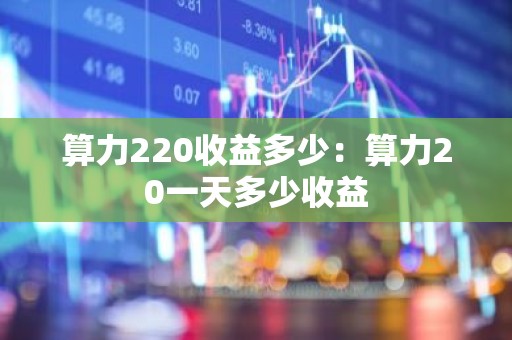 算力220收益多少：算力20一天多少收益