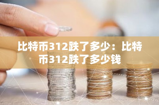 比特币312跌了多少：比特币312跌了多少钱