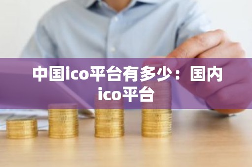 中国ico平台有多少：国内ico平台