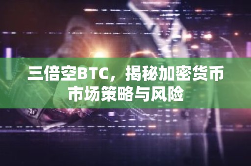 三倍空BTC，揭秘加密货币市场策略与风险