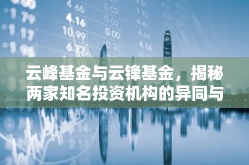 云峰基金与云锋基金，揭秘两家知名投资机构的异同与实力