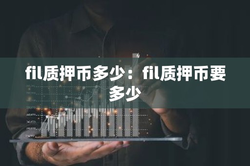 fil质押币多少：fil质押币要多少