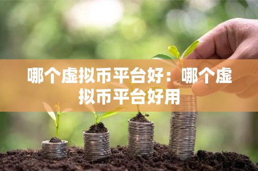 哪个虚拟币平台好：哪个虚拟币平台好用