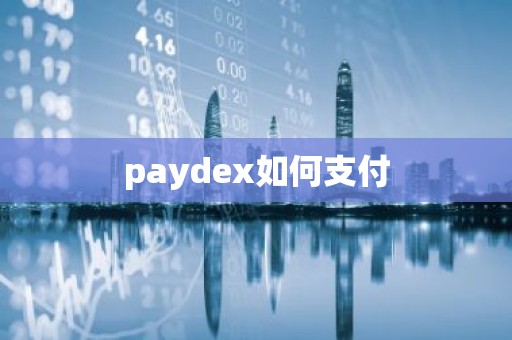 paydex如何支付