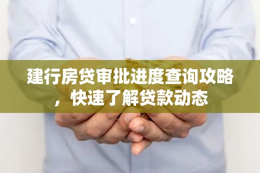 建行房贷审批进度查询攻略，快速了解贷款动态