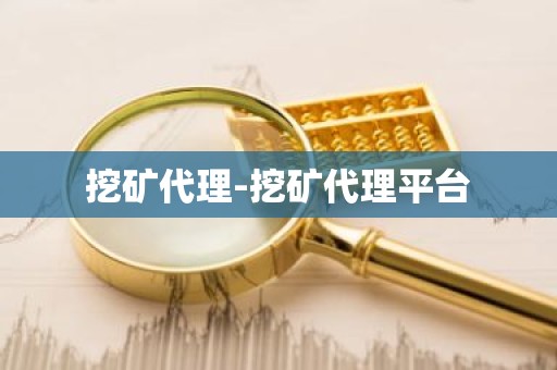 挖矿代理-挖矿代理平台