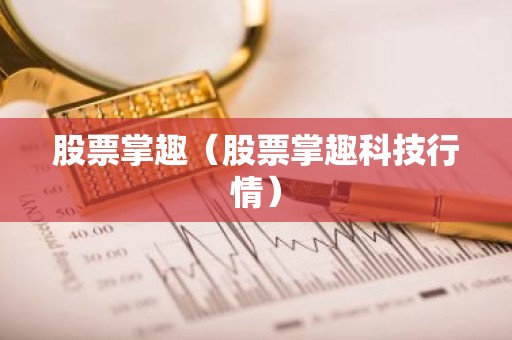 股票掌趣（股票掌趣科技行情）