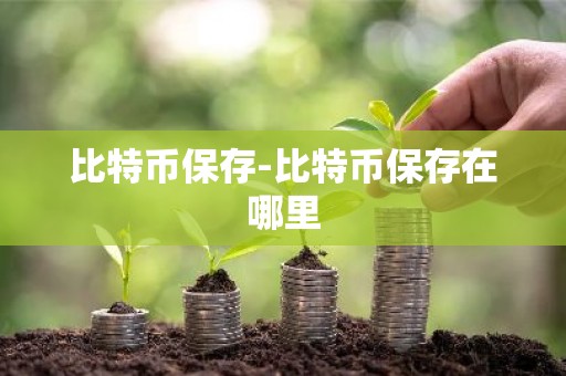 比特币保存-比特币保存在哪里