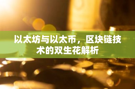 以太坊与以太币，区块链技术的双生花解析
