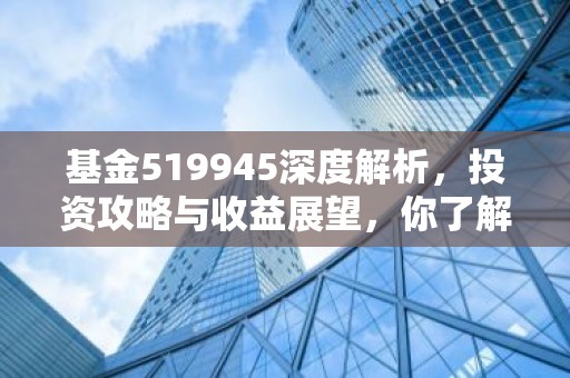基金519945深度解析，投资攻略与收益展望，你了解多少？