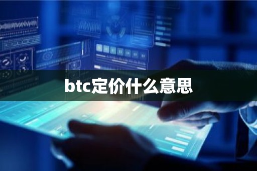 btc定价什么意思