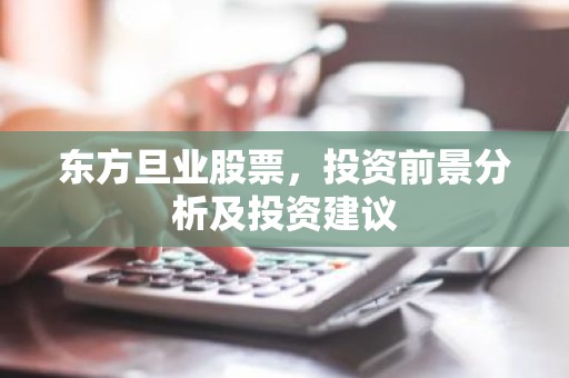 东方旦业股票，投资前景分析及投资建议