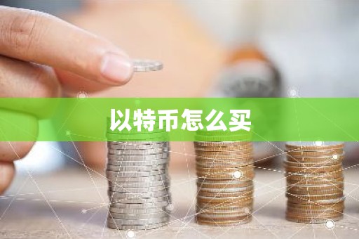 以特币怎么买
