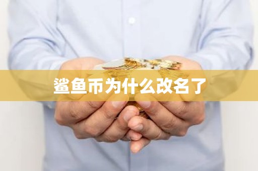 鲨鱼币为什么改名了