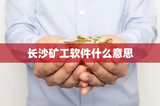 长沙矿工软件什么意思