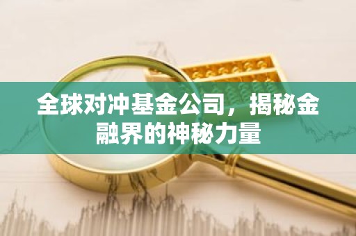 全球对冲基金公司，揭秘金融界的神秘力量