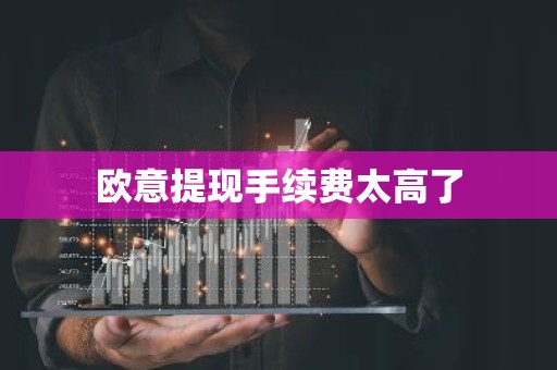 欧意提现手续费太高了