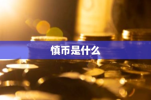 慎币是什么