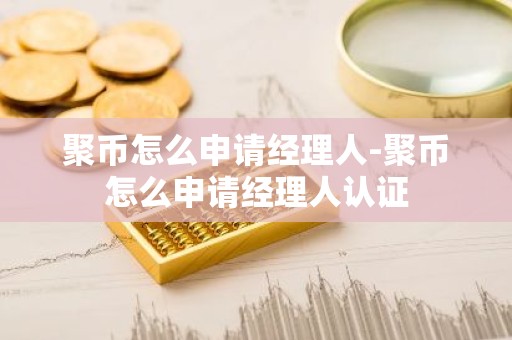 聚币怎么申请经理人-聚币怎么申请经理人认证