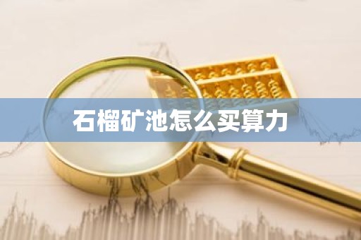石榴矿池怎么买算力